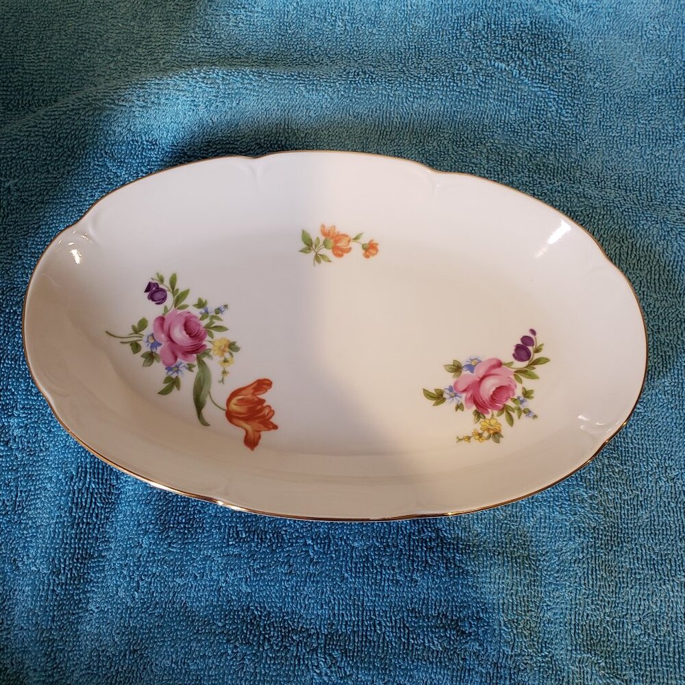 VINTAGE JLMENAU SMALL SERVING TRAY MADE IN GERMAN DEMOCRATIC REPUBLIC